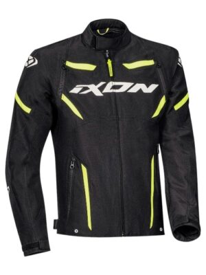 GIUBBOTTO IXON STRIKER NERO/GIALLO FLUO