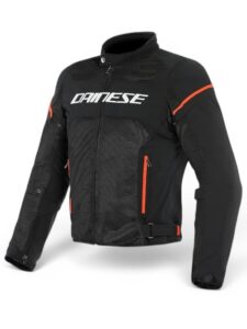 DAINESE AIR FRAME D1 nero/rosso fluo