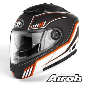 AIROH PHANTOM S BEAT ORANGE MATT COPERTINA